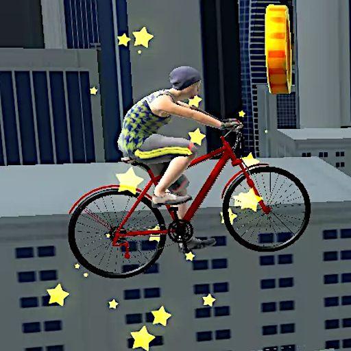 Bike Stunts Of Roof