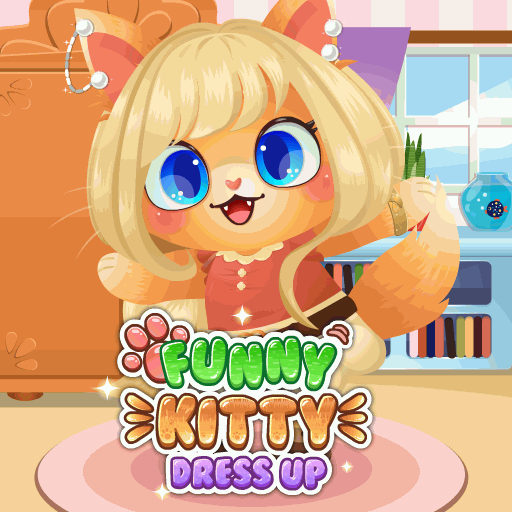 FUNNY KITTY DRESSUP