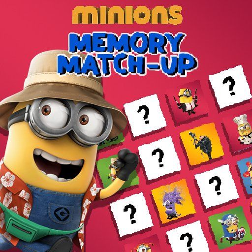 Minions Memory Match Up